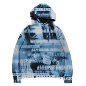 50/50 HOODIE (BLUE)