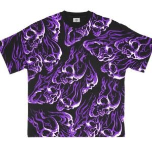 SKELLY T-SHIRT (PURPLE)