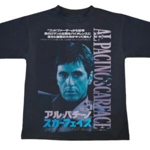 VINTAGE SCARFACE T-SHIRT (BLUE)