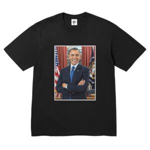 BARACK OBAMA T-SHIRT (BLACK)