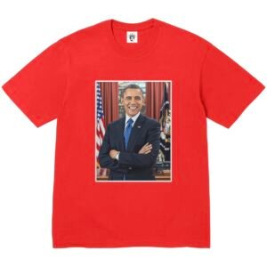 BARACK OBAMA T-SHIRT (RED)